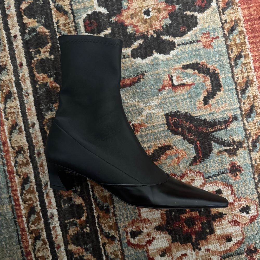 Acne Studios Heeled Ankle Boots Bano - Picture 4 of 5